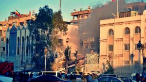 On April 1, Israel attacked the Iranian consulate building in Damascus, the capital of Syria